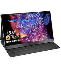 EVICIV Portable Monitor 4K 15.6 Inch Portable Monitor 3840 x 2160