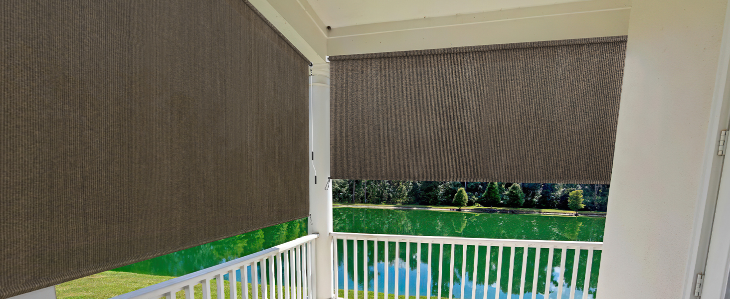 outdoor roller shades
