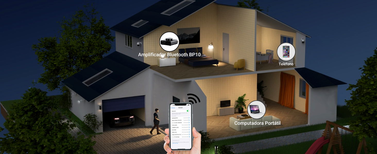 amplificador Bluetooth