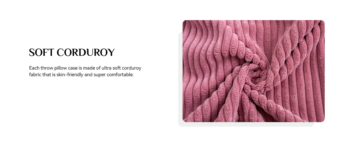 Softalker Decorative Throw Pillow Covers 16 x 16, Set of 4