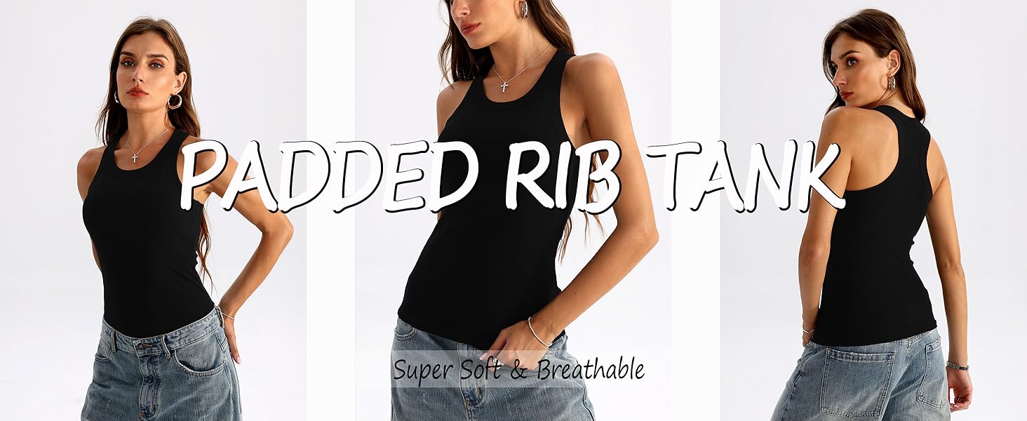 padded rib tank