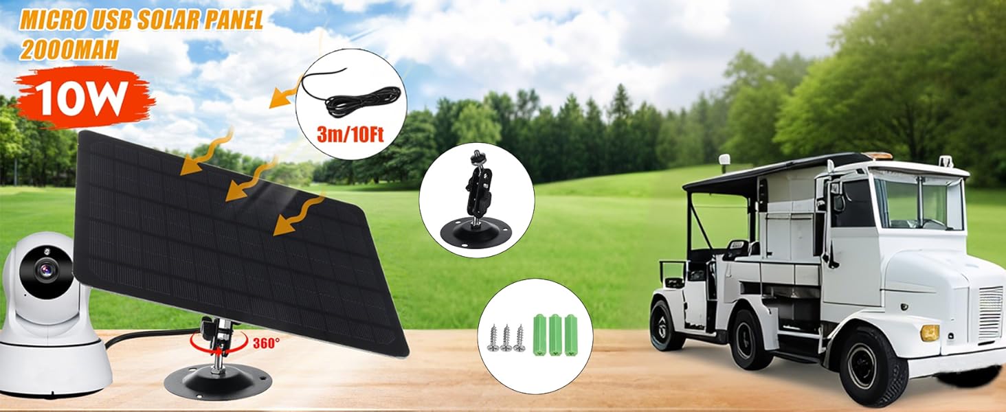 Micro USB Solar Panel