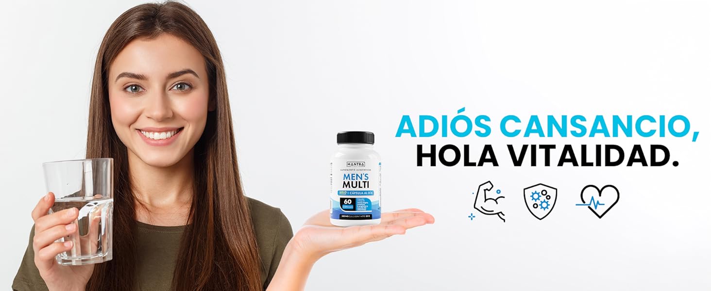 vitaminas para hombre