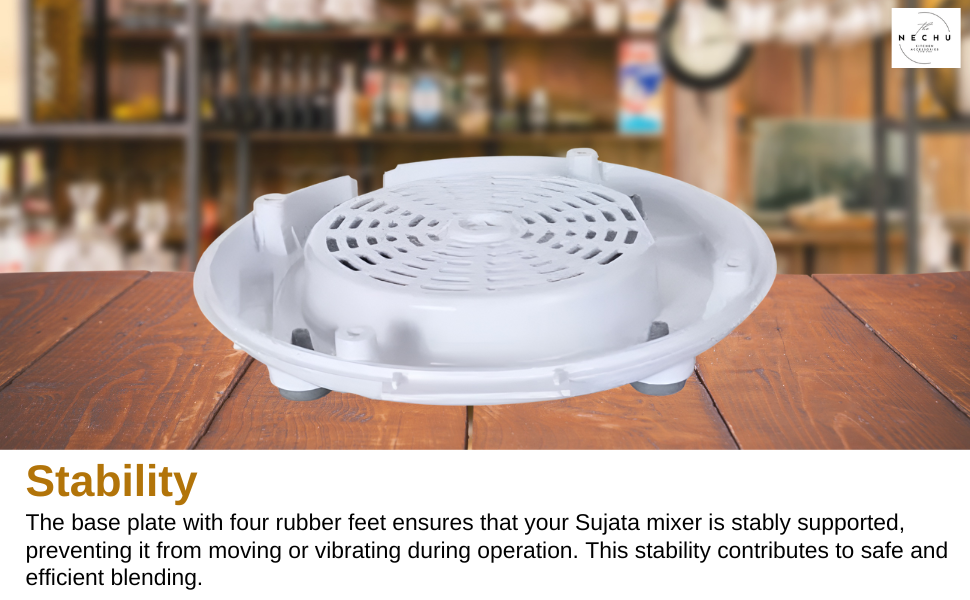 Buy Nechu Sujata Mixer Motor Base Plate with Rubber Feet Online at Low Prices in India Amazon.in