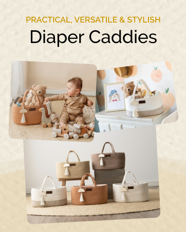 Yunioo beautiful baby changing baskets for fashionistas