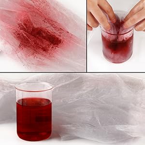 Halloween Coagulated Blood,Fake Blood Gel, for SFX Wound,Cuts,Clown,Vampire Film Cosplay Makeup