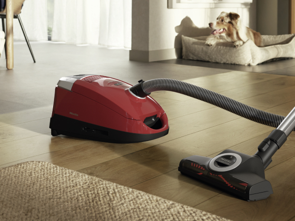 Miele Compact C2 Mango Red 本体 Miele Compact C2 Pet Vacuum with Turbo Brush & Odour Filter