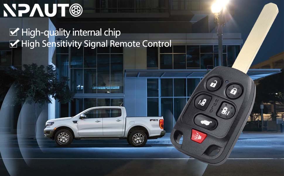 NPAUTO Key Fob Replacement Fits for Honda Odyssey 2011 2012