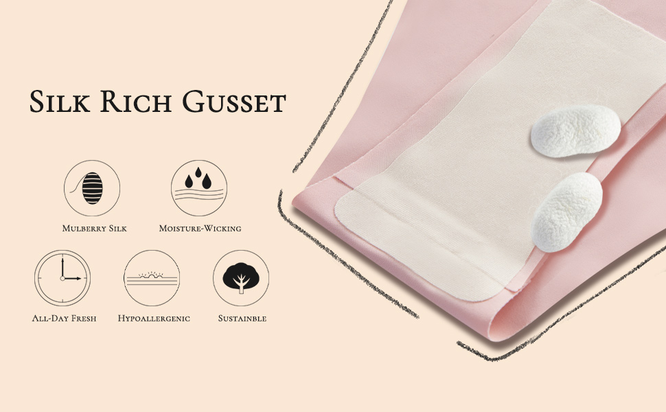silk rich gusset