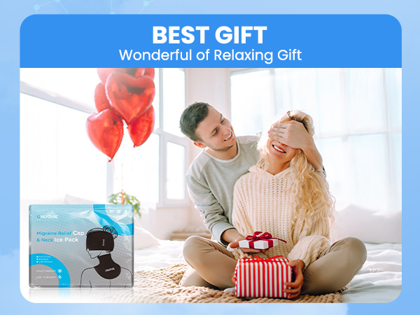 Migraine Relief Cap and Neck Ice Pack Wrap Gel Set