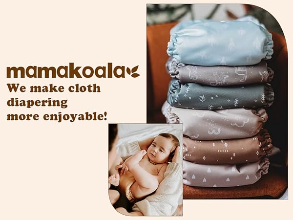 mama koala cloth diaper, pocket diaper, cloth nappy, reusable one size pocket nappy