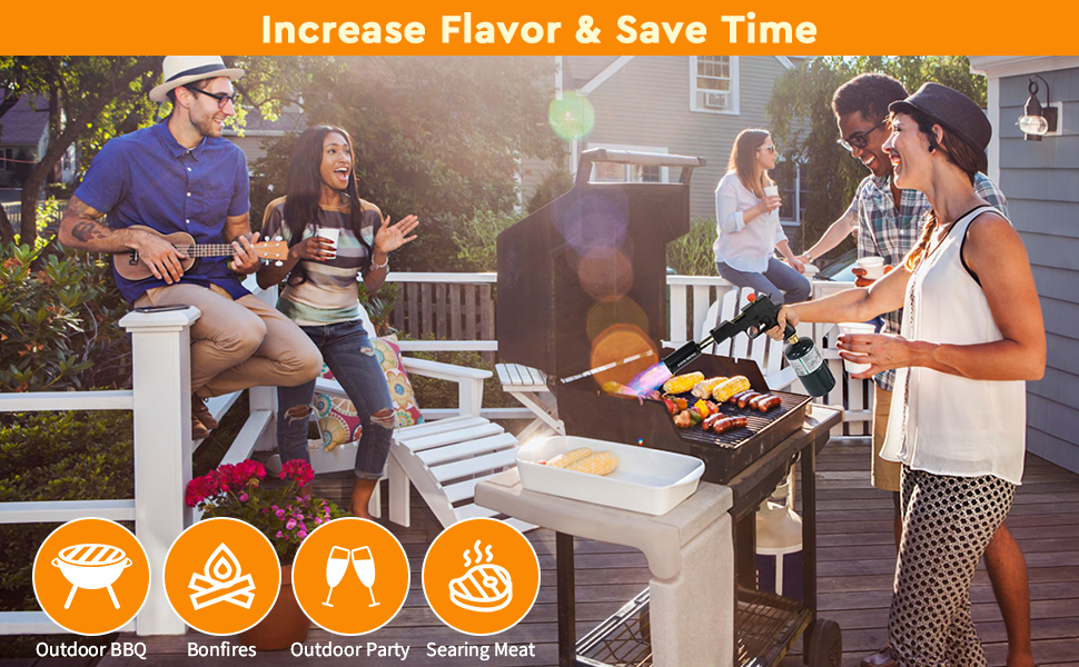 Cooking Torch Kitchen Propane Torch 700,000 BTU Culinary