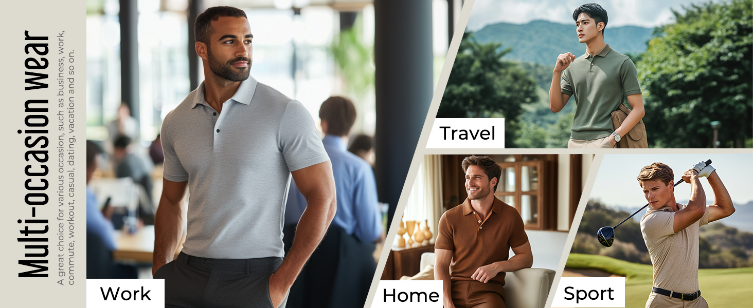 mens golf shirts short sleeve