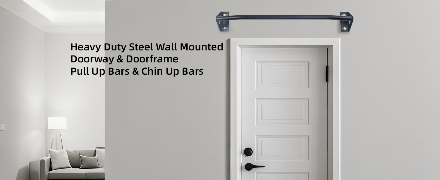 Heavy Duty Doorway Pull Up Bars 003-1