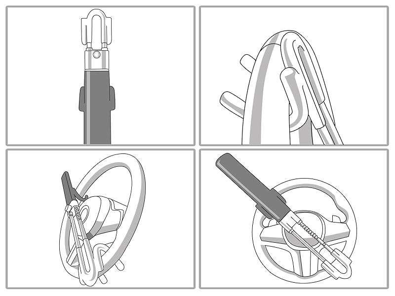 Sturdy Construction, Sleek Design, Maximum Security, Quick Lock, Vehicle Safety