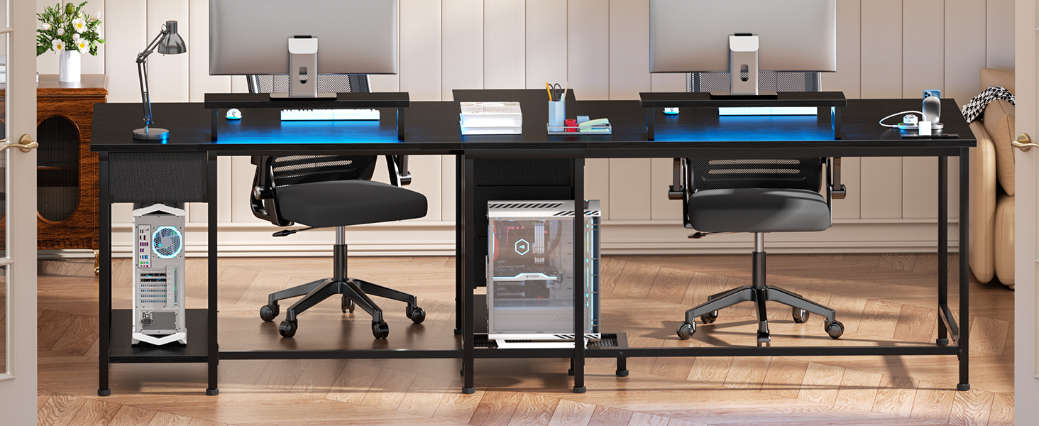 two person desk with storage 2 person home office desks double work desk 2 man computer desk