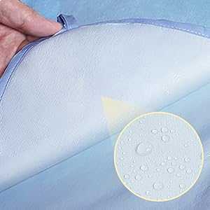 防水シーツ防水裏地