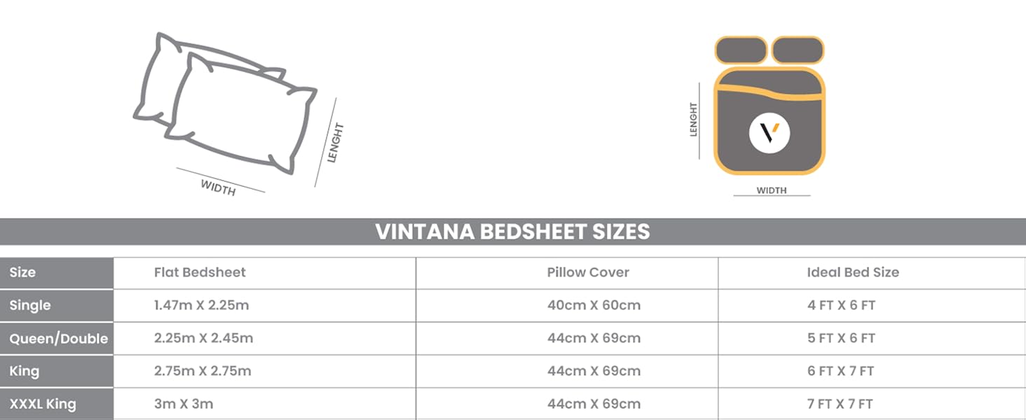 Queen Size Bedsheet