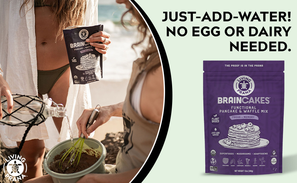 Just add water no egg or dairy needed