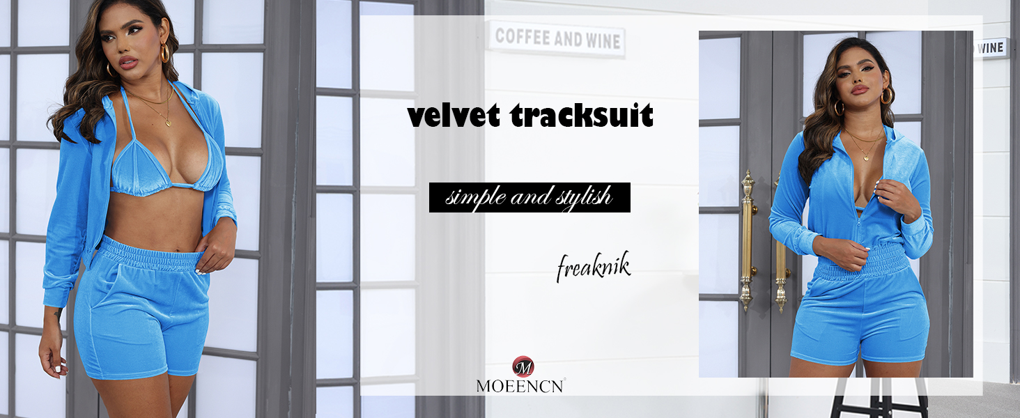 Velour Tracksuit Sets