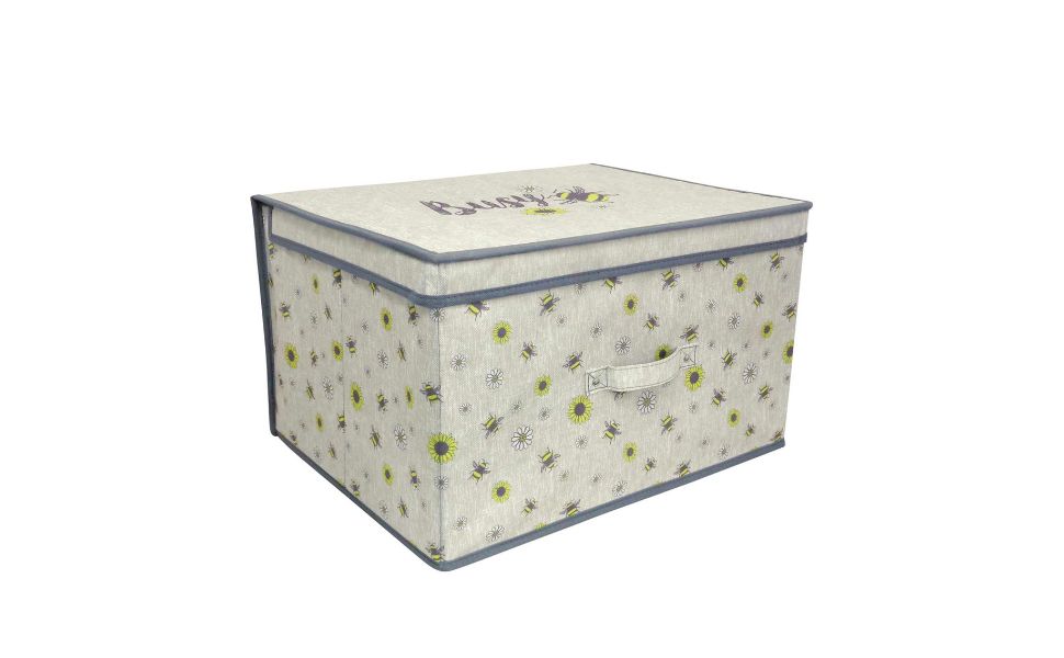 Large Collapsible Jumbo Storage Box Folding Storage Chest Kids Room
