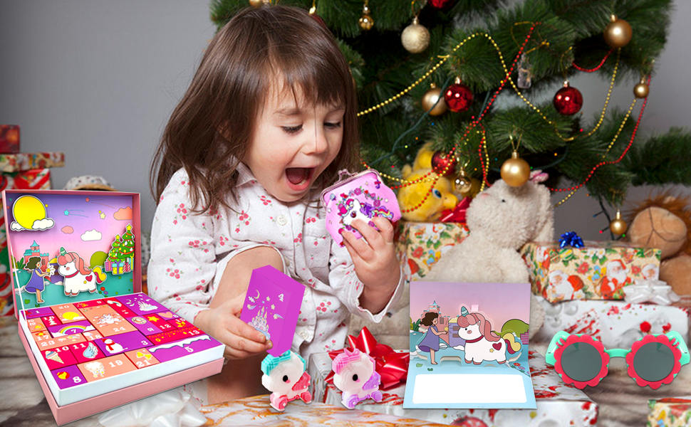 Advent Calendar 2023 Girls 24Days Christmas Countdown