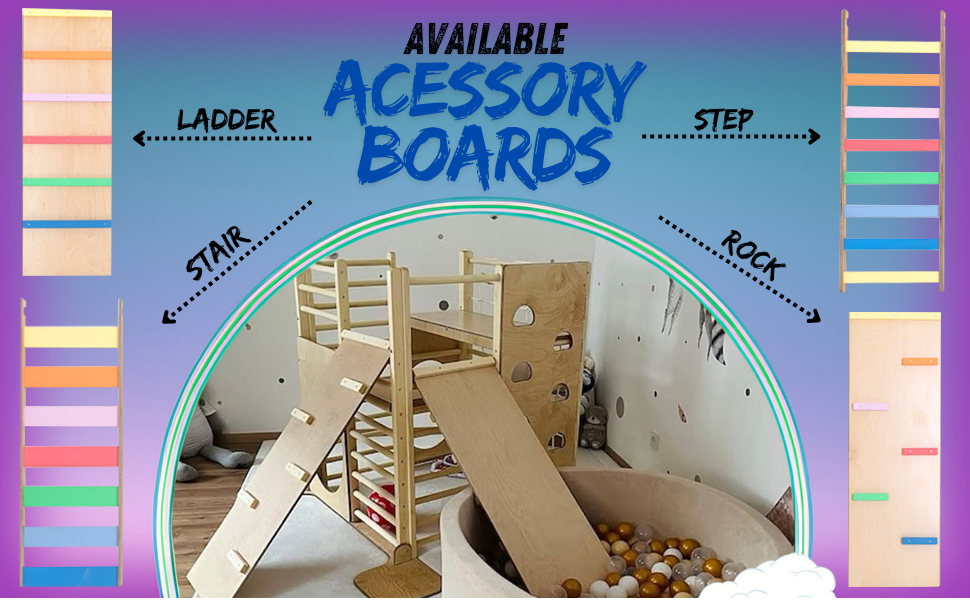 Available accessory boards.