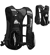 JEELAD Hydration Vest Backpack, Running and Cycling Pack with Water Bladder, for Men and Women