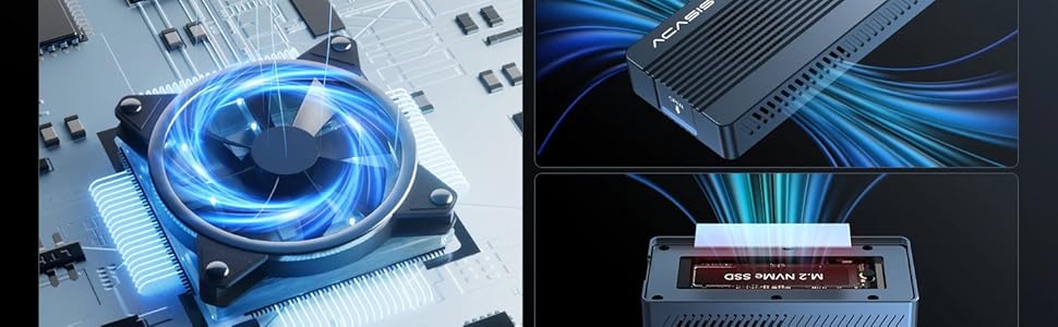 Multiple heat dissipation