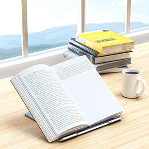 URBAN KINGS Aluminium Laptop Stand for Desk, Adjustable 6 Angle Laptop Riser for Laptops 13" 14" 15.6" inch 107 X