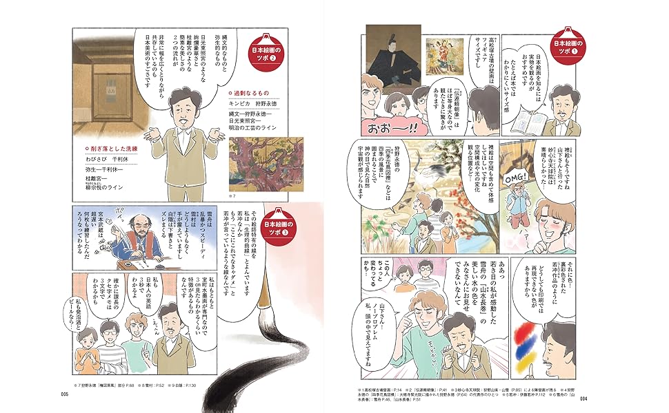 マンガで教養 やさしい日本絵画 (マンガで教養シリーズ) | 山下