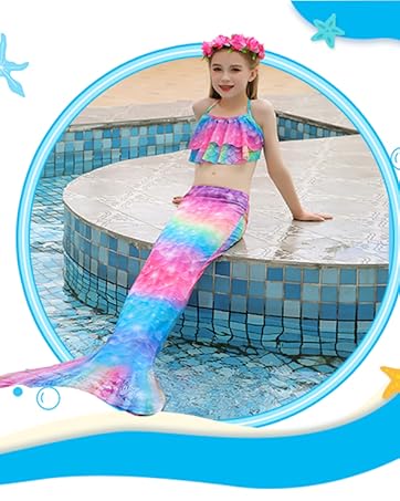 Meerjungfrauenflosse Mädchen