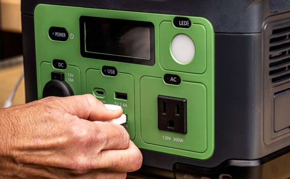 Enginuity 300W, 258Wh Portable Power Station and Solar Generator