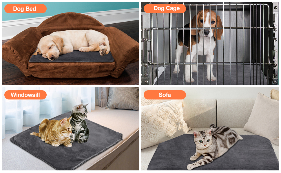 Heating Pad for Dogs and Cats Can Be Used Indoor