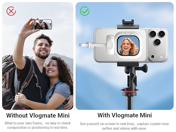Founist Vlogmate mini iPhone用 自撮りモニター なーなん♡ 自撮りモニター Founist Vlogmate Mini iPhone用自