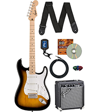 Amazon.com: Fender Squier Sonic Stratocaster - Arctic White
