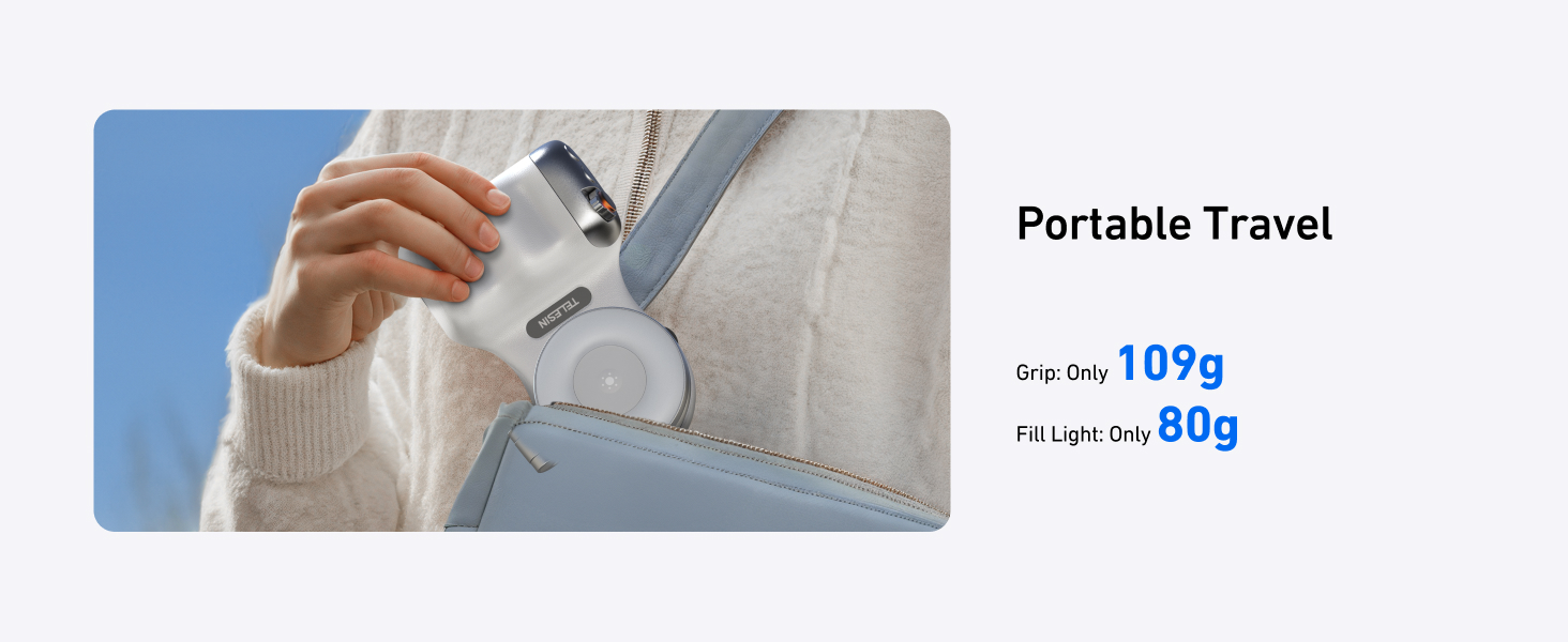 Magnetic phone grip