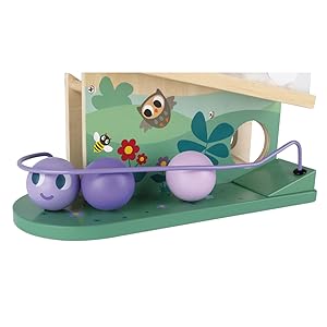 janod,Abseilgerät Raupe,Murmeln,Bälle,Kinder,Logical Suite,Garten,J08055