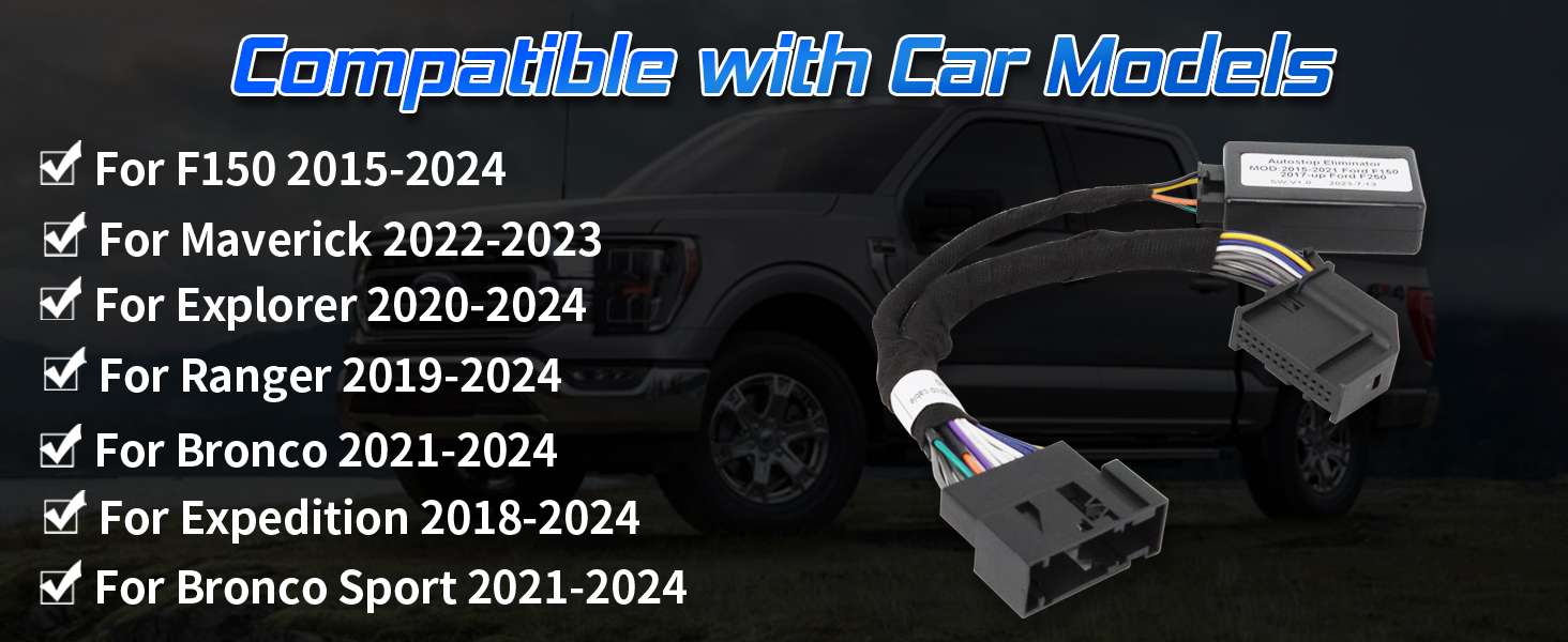 Auto Start Stop Eliminator Fit for F150