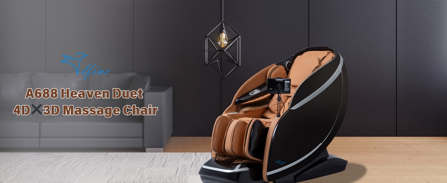 Alfine A688 4D Massage Chair