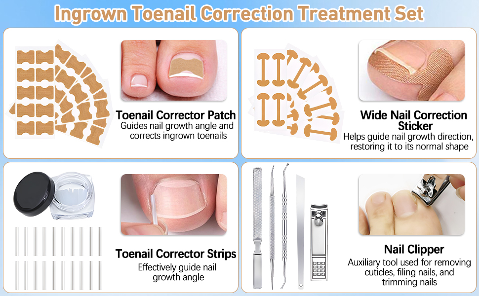 Multifunctional Ingrown Toenail Correction Kit, Suitable For All Types Of People