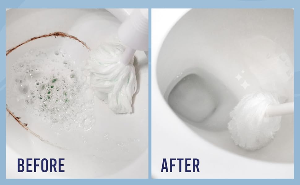 Don Aslett's Johnny Mop Set of 3 Toilet Brushes 14