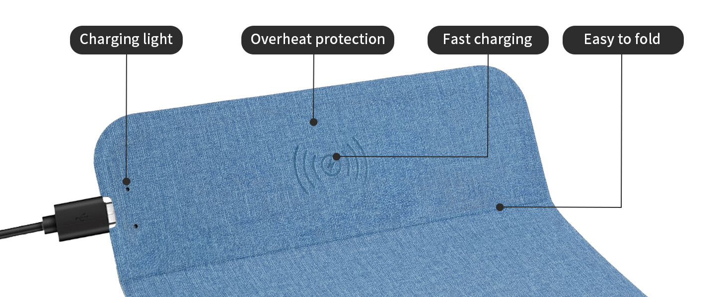 wireless charging mat