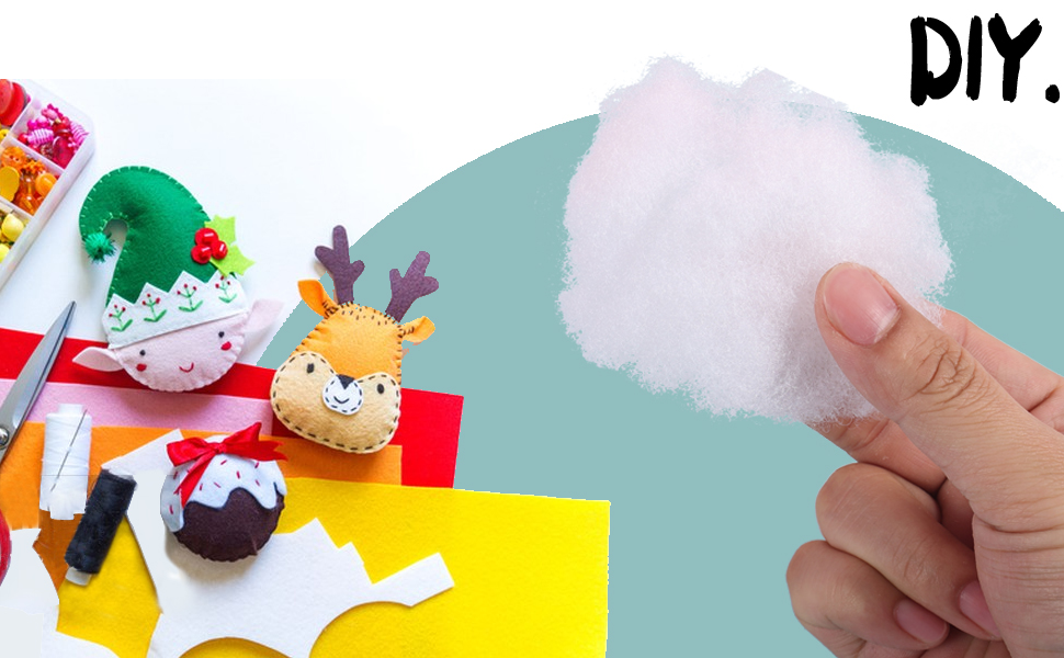 100g Polyfill Stuffing, Stuffing for Stuffed Animals, High