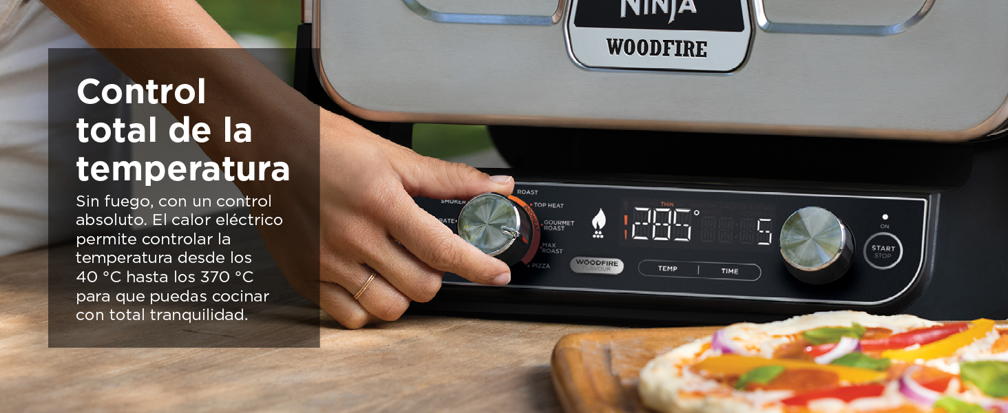 Ninja Woodfire Horno Eléctrico De Exterior