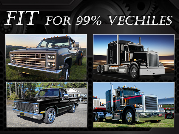 Amazon.com: 4X6 LED Headlights 100W 4PCS 1000% Brighter DOT