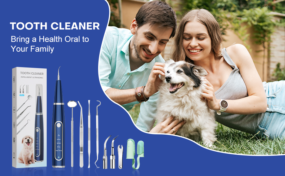 Mutongli Ultimate Dog Teeth Cleaning Kit with Ultrasonic
