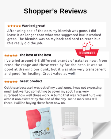 SpotlessX miracle acne patch pimple sticker cover