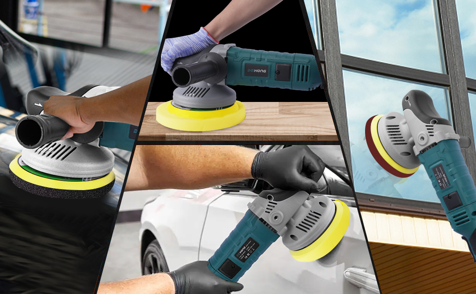 Buffer Polisher, 7 Variable Speed 28005300 RPM Car