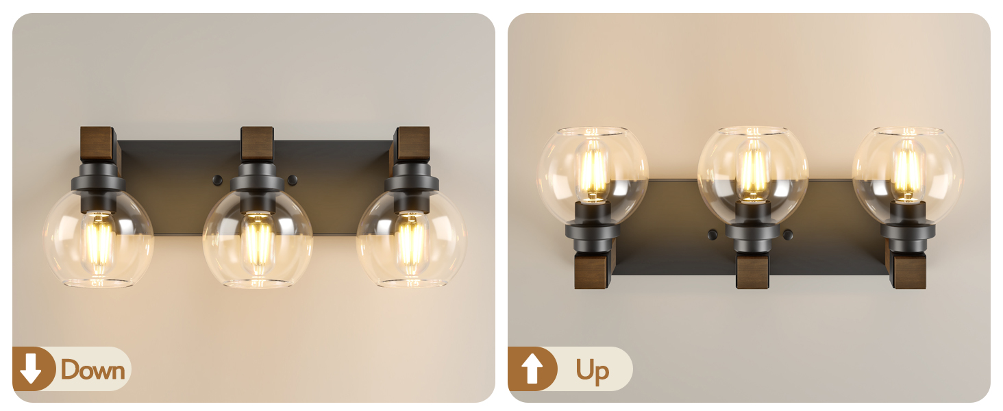 Bathroom Vanity Black Light Fixture